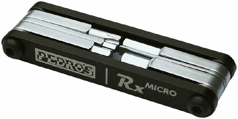 Bike shorts with ventilated liner-Pedro's Rx Micro-6 Folding Multitool