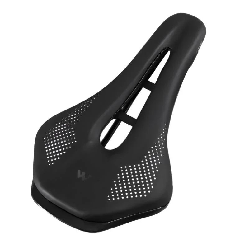 Bike shoes with adjustable design-Ultralight Mountain Bicycle Saddle MTB Short Nose Road Bike Seat PU Leather Hollow Prostatic Saddle Bicycle Parts