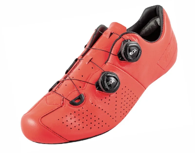 Bike riding sunglasses with adjustable grip-Vittoria La Tecnica Road Cycling Shoes (Red) EU 41.5, 42, 42.5 - 50% OFF!