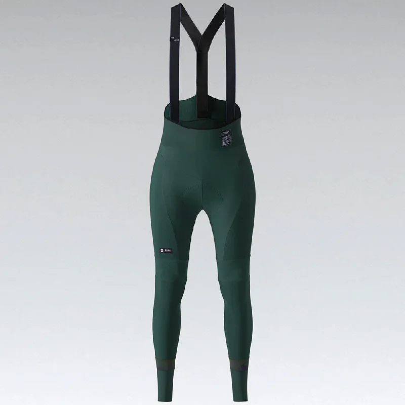 Bicycle arm warmers with adjustable straps-Calzamaglia donna Gobik Absolute 7.0 - Verde scuro