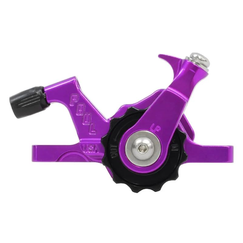 Bicycle jersey with adjustable padding-Paul Components Klamper Disc Brake Caliper Short-Pull - Purple/Black