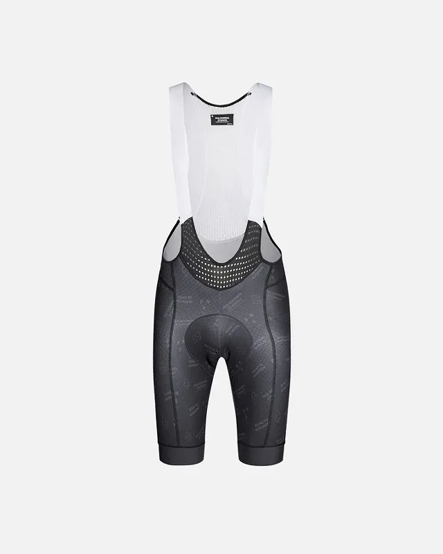 Cycling vest with adjustable design-Mechanism Late Drop Bib Short - Black Contrast