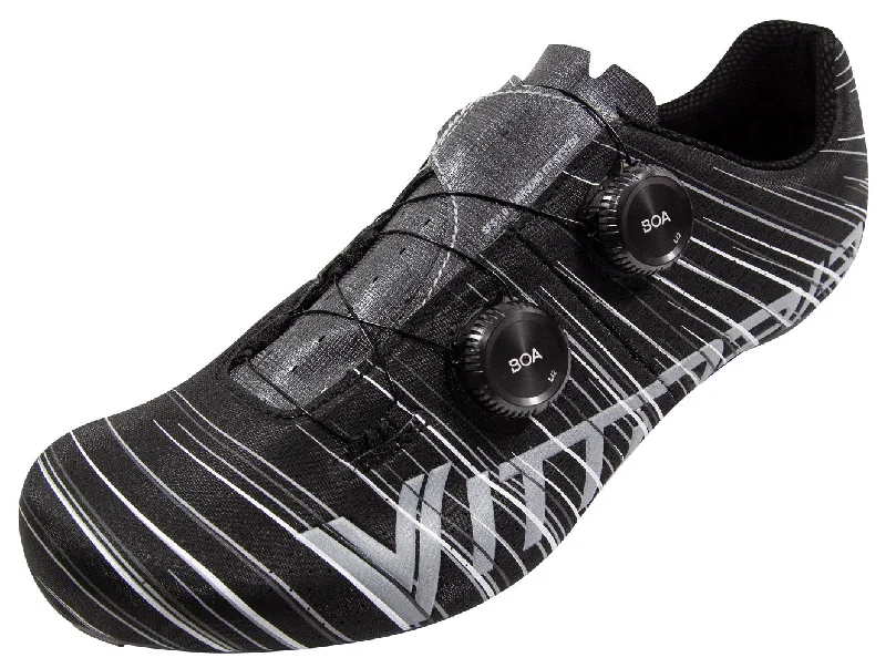 Cycling vest with adjustable lining-Vittoria Revolve Road Cycling Shoes - Silk Matte Black (Speedplay Sole)