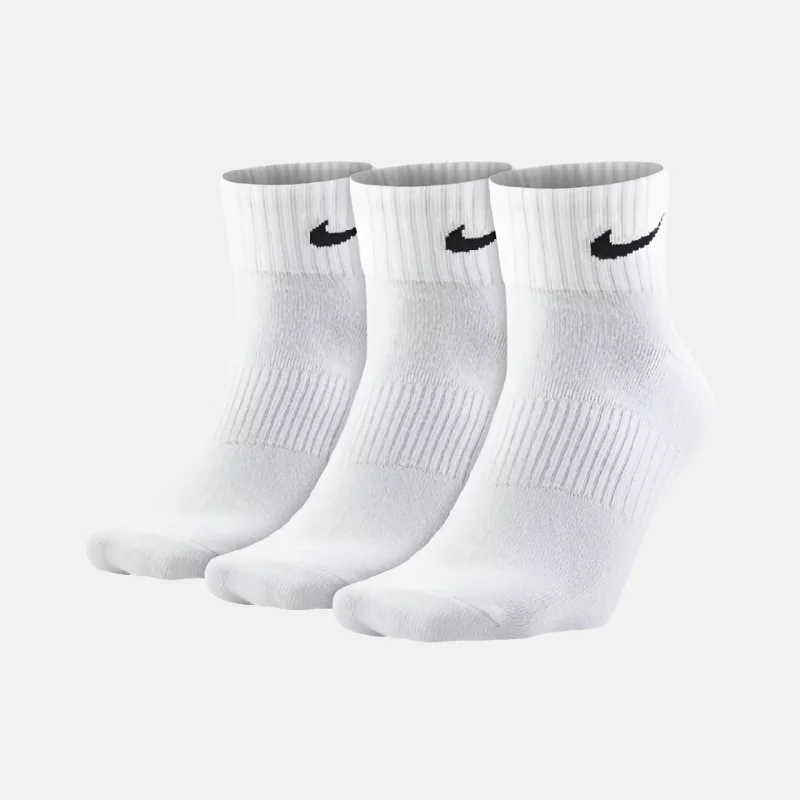 Bike helmet with adjustable straps-Nike Performance Lightweight Training Socks -White