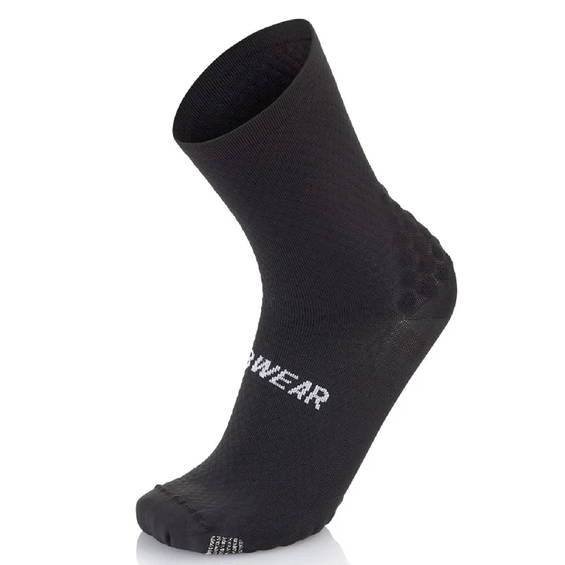 Bike riding knee pads with adjustable lining-Calze MBwear Comfort - Nero