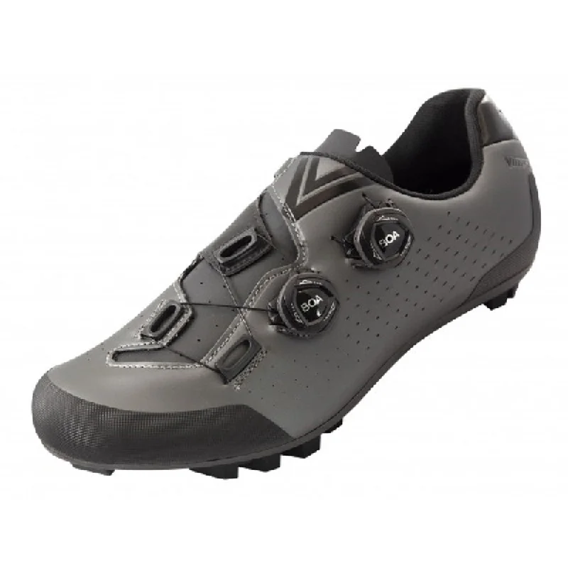 Cycling socks with adjustable fabric-Vittoria NOX MTB Cycling Shoes - Grey