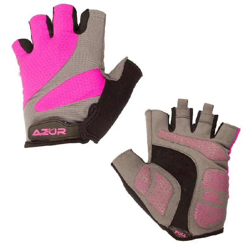 Bike shorts for technical biking-Azur Performance S60 Ladies Gloves - Pink