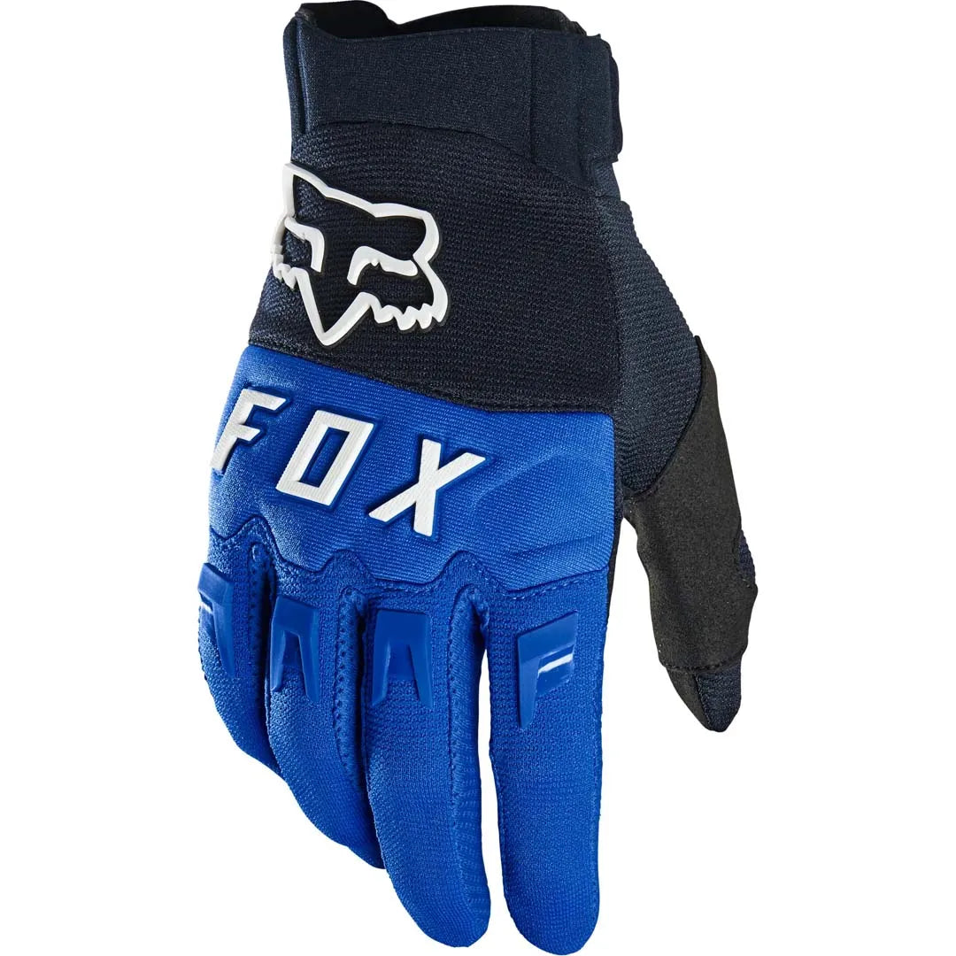 Cycling gloves for adjustable biking-Fox Dirtpaw Glove - Blue