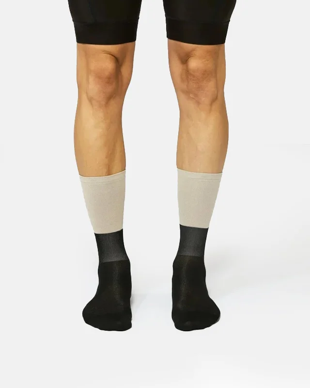 Cycling socks with ergonomic heels-FINGERSCROSSED - #10_04 Block