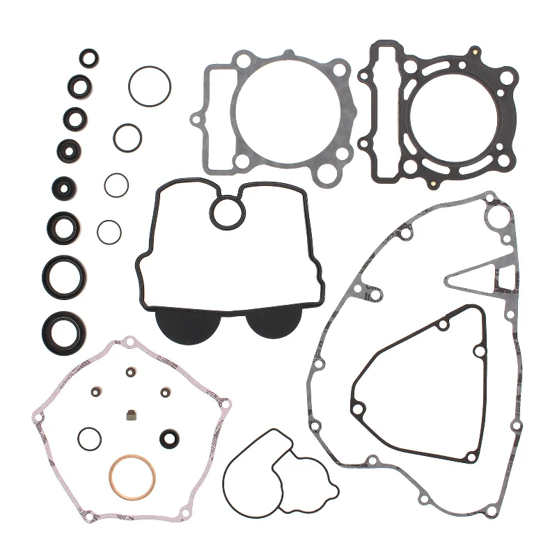 Bicycle helmet for rugged technical biking-VERTEX COMPLETE GASKET SET W/ OIL SEALS KAWASAKI