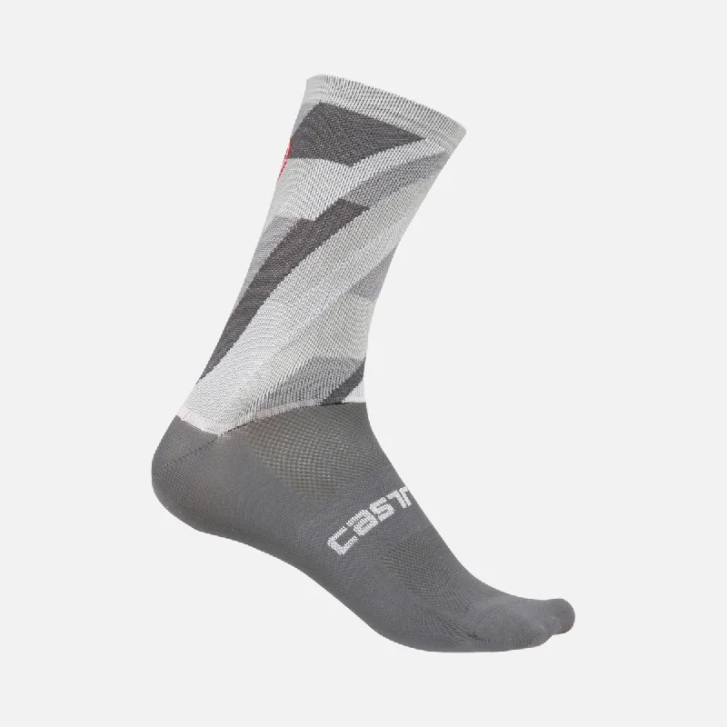 Bicycle arm warmers with adjustable shell-Castelli geo 15 cycling socks -Gray