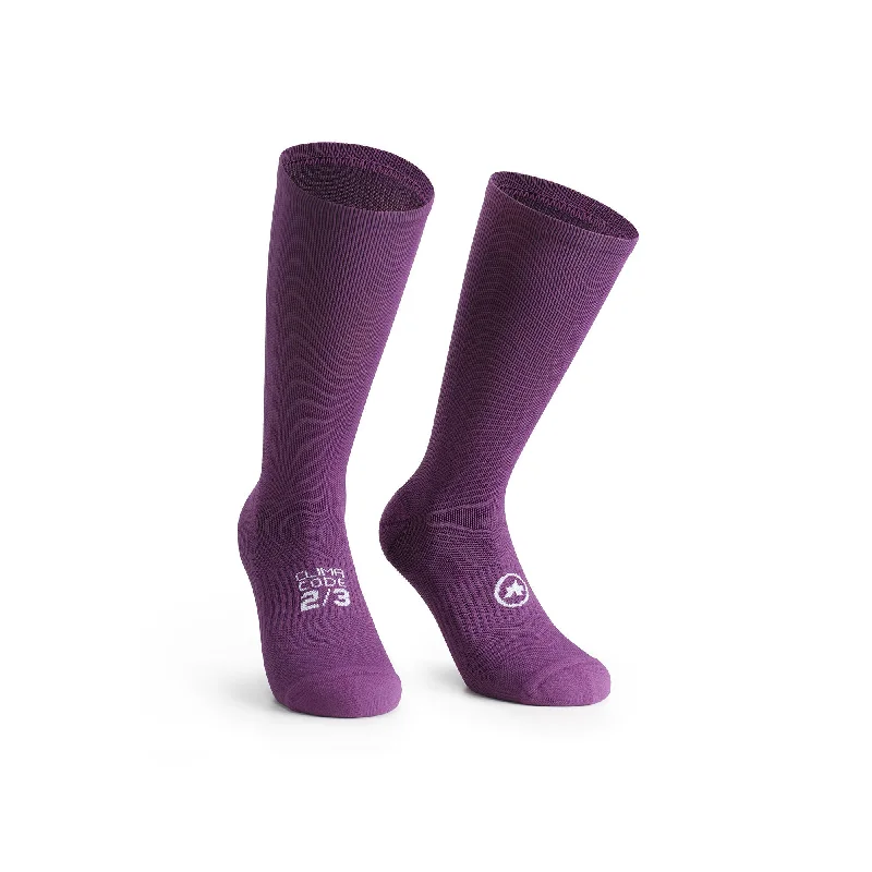 Bicycle riding socks with adjustable grip-Assos Spring/Fall Unisea Socks