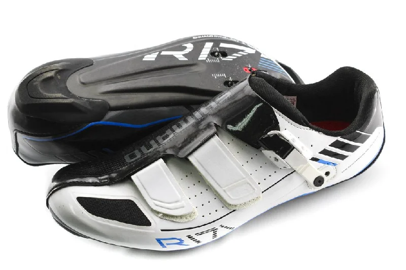 Cycling sunglasses for technical trails-Shimano R171 Road Shoe White