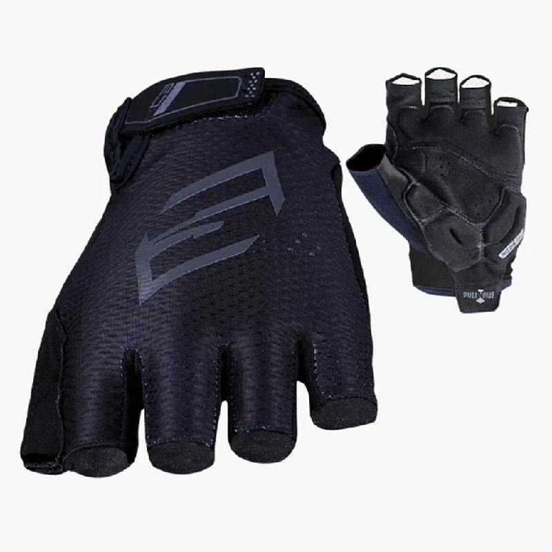 Bike riding gloves with adjustable weave-FIVE GLOVES RC3 GEL SHORTY ROAD BIKE GLOVES