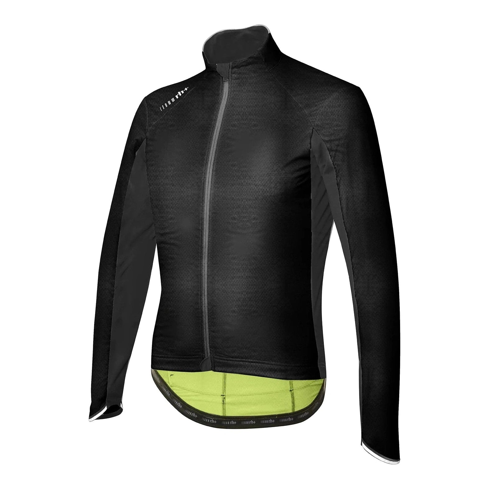 Cycling vest with adjustable shell-Giacca Rh+ Primaloft Padded - Nero