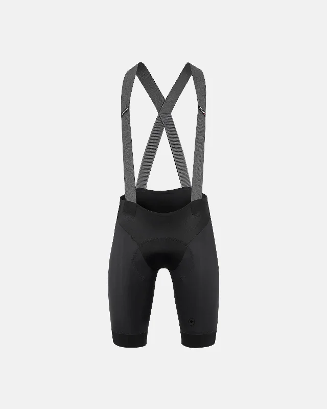 Cycling bib shorts with ventilated straps-Equipe RS S9 Targa Bib Shorts - Black