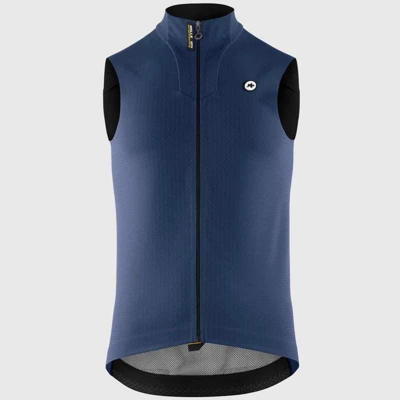 Bicycle socks with adjustable lining-Gilet Assos Mille GTS Spring Fall C2 - Blu