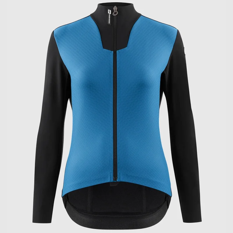 Cycling jacket with adjustable weave-Giacca donna Assos UMA GT HASHOOGI Winter S11 - Blu