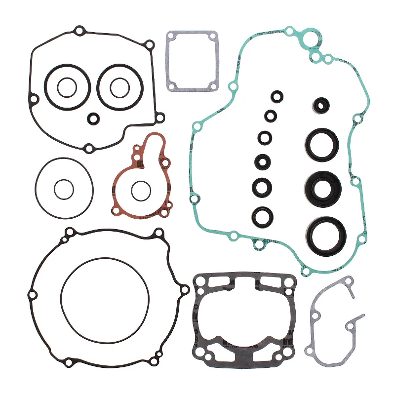 Bicycle shoes for technical descents-VERTEX COMPLETE GASKET SET W/ OIL SEALS KAWASAKI