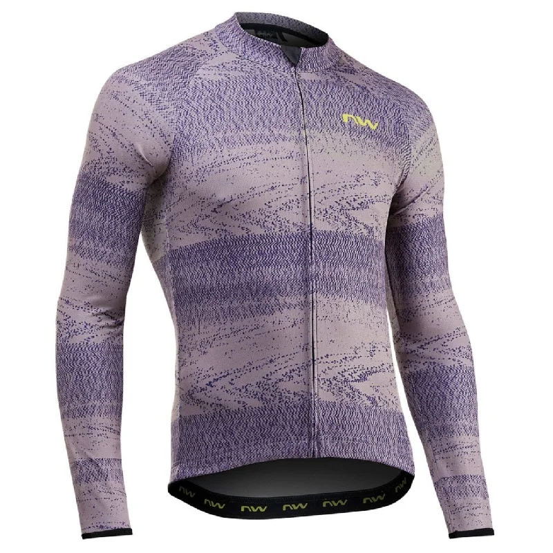 Bicycle helmet for rugged technical biking-Maglia maniche lunghe Northwave Blade - Viola