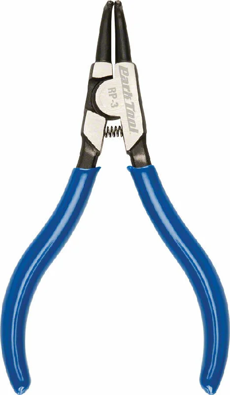 Bike helmet for technical descents-Park Tool RP-3 1.3mm Bent External Snap Ring Pliers