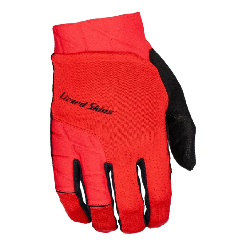 Cycling vest with adjustable lining-Lizard Skins Monitor Ops Full Finger Gloves Crimson Red XL Pair