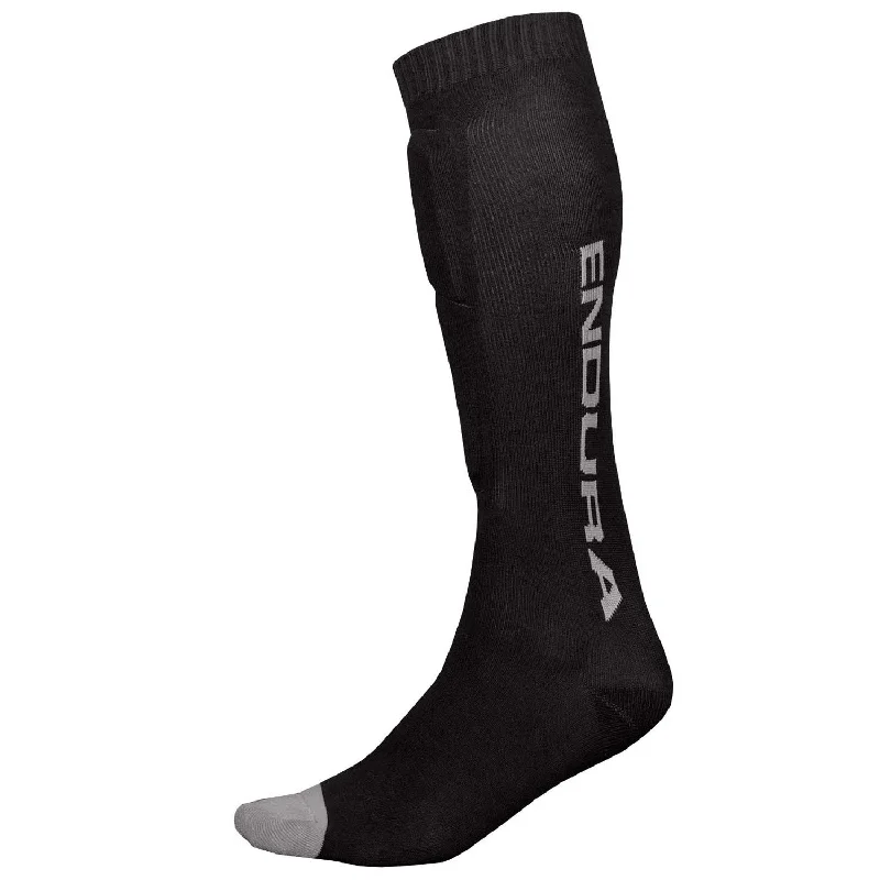 Bike shorts for technical descents-Calze Endura SingleTrack Shin Guard - Nero