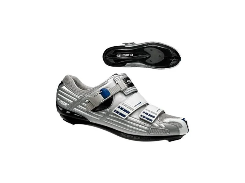 Cycling gloves with adjustable straps-Shimano SH-R085 Road Clip in Pedal Shoes - Live4Bikes