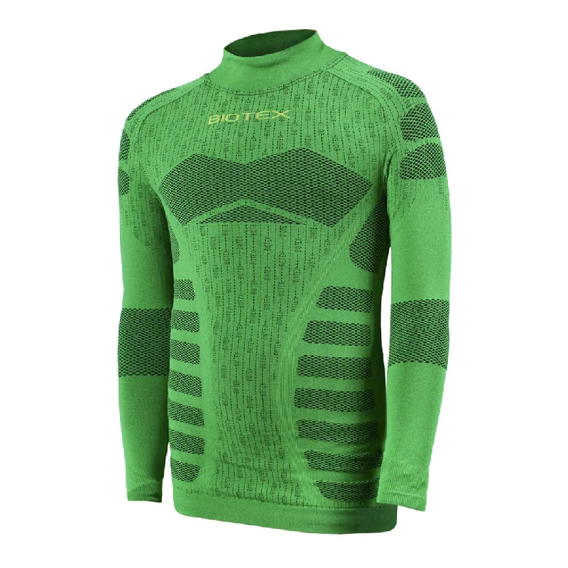 Cycling shorts with adjustable design-Maglia Intima bambino Biotex Warm Effect - Verde