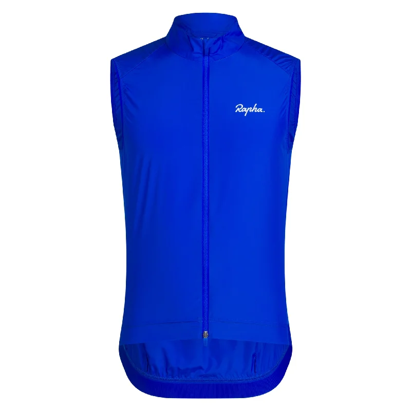 Bicycle riding tights with adjustable weave-Gilet Rapha Core - Blu