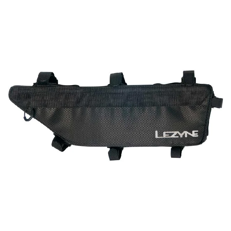 Cycling gloves for technical descents-Lezyne Frame Caddy Frame Bag 2.5L Black