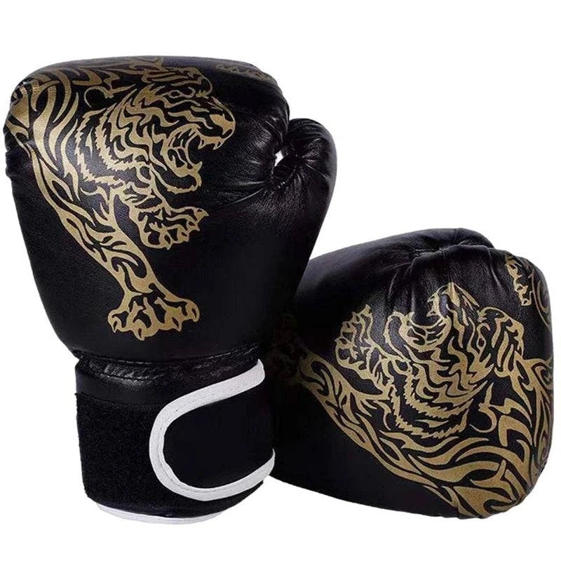 Cycling sunglasses for adjustable biking-Adults Boxing Gloves Breathable PU Leather Fighting Gloves Children Boxing Training Kickboxing Gloves for Home Sport