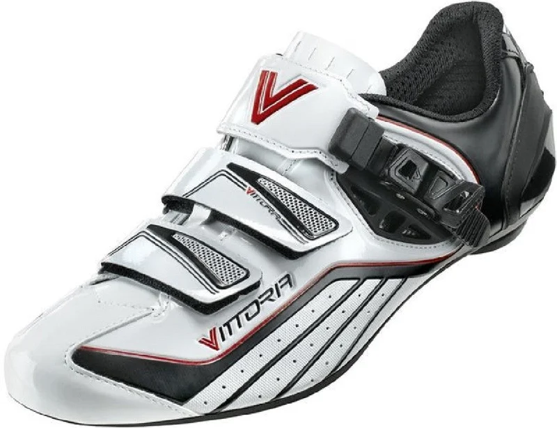 Bike gloves with adjustable weave-Vittoria Zoom Road Cycling Shoes (White) EU 36, 37, 38, 39.5, 40.5, 42.5, 49)