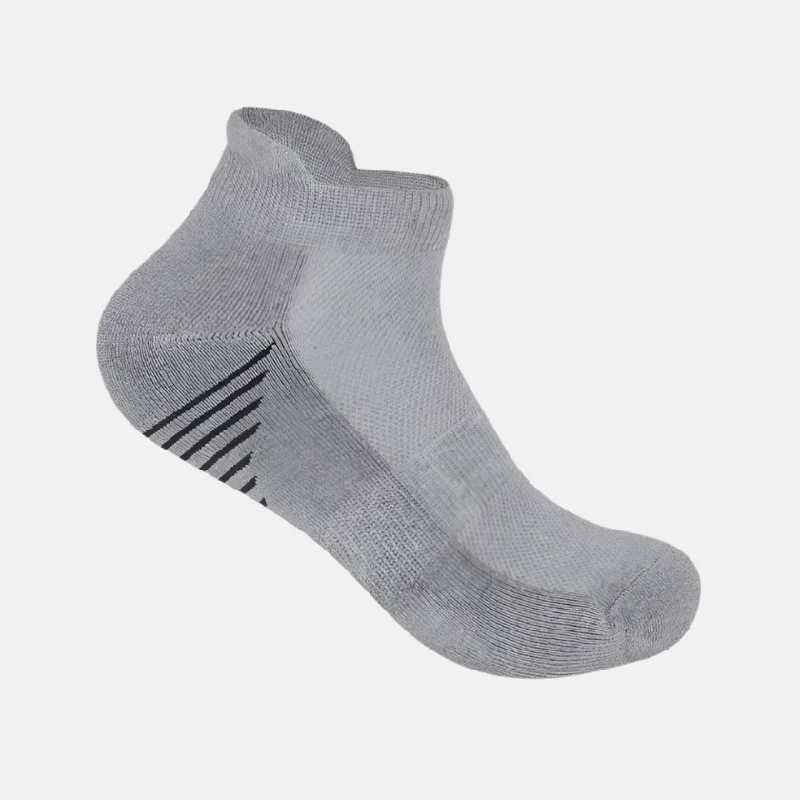 Bike shorts for technical trails-Bamboo Men's Socks Free size -Grey