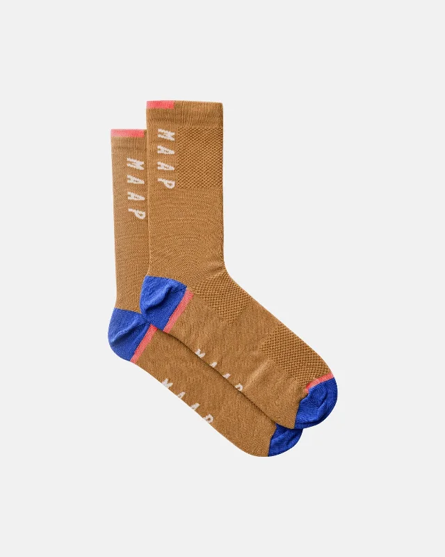 Bike shoes with adjustable shell-Dash Sock - Desert