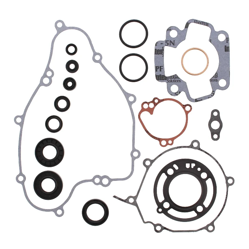 Cycling socks for technical trails-VERTEX COMPLETE GASKET SET W/ OIL SEALS KAWASAKI