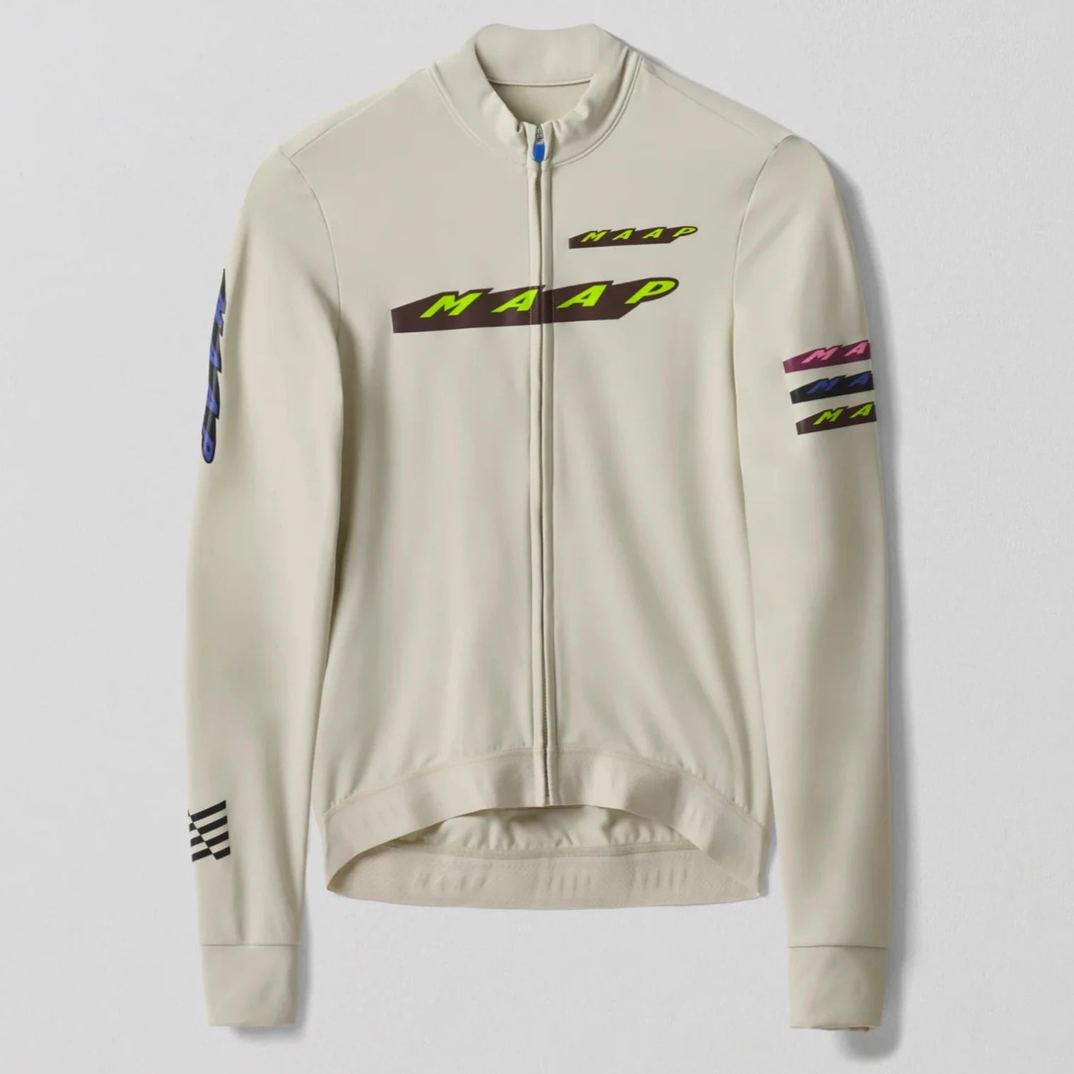 Cycling jacket with adjustable design-Maglia maniche lunghe Maap Evade X Thermal 2.0 - Beige