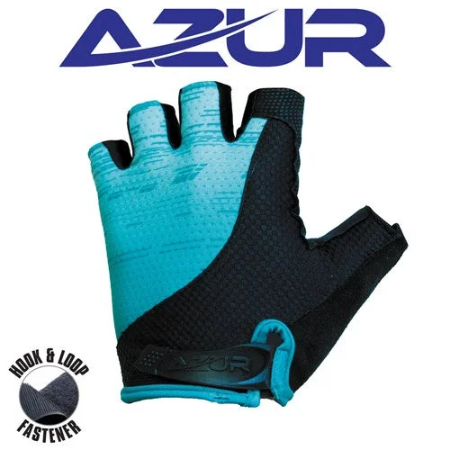 Cycling gloves with ventilated wrists-Azur Performance S7 Series Glove - Teal