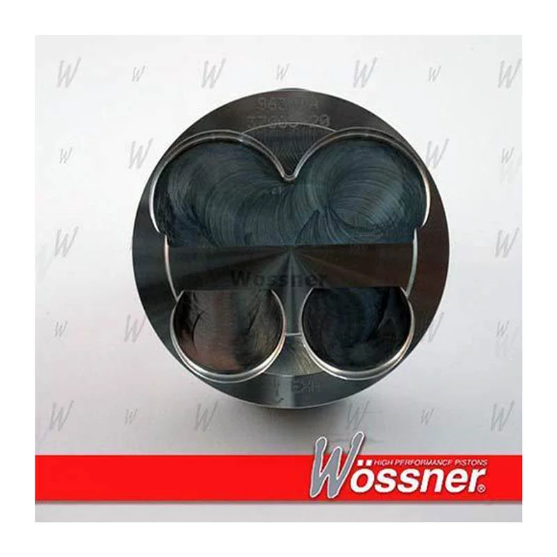 Bike helmet with adjustable weave-WOSSNER PISTON KAW KX250F 06-09 76.97MM