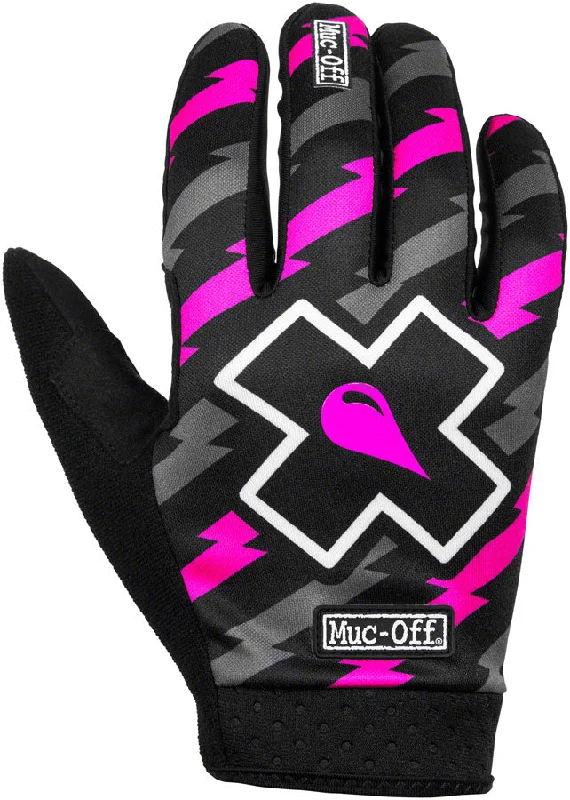 Bike helmet with adjustable design-Muc-Off MTB Ride Full Finger Gloves Unisex Bolt XL Pair