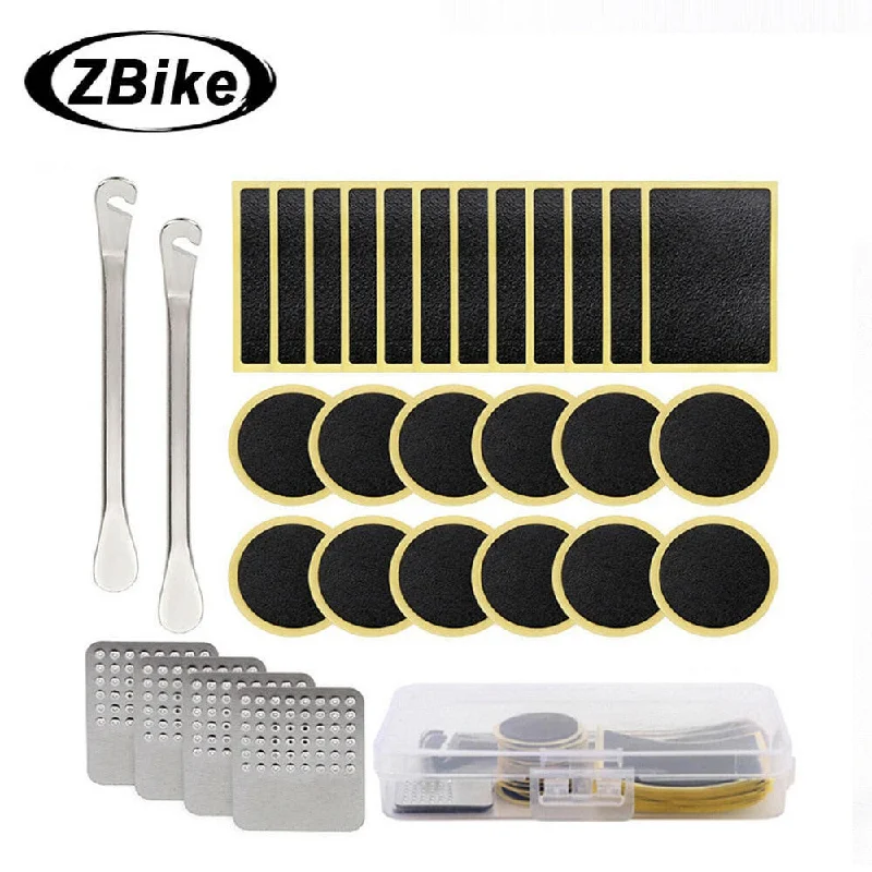 Bicycle riding shoes with adjustable design-Bicycle Tire Patch Glueless Kit Wheel Tyre Lever MTB Road Bike Inner Tire No-glue Adhesive Quick Dry Repair Tool Set Accessories