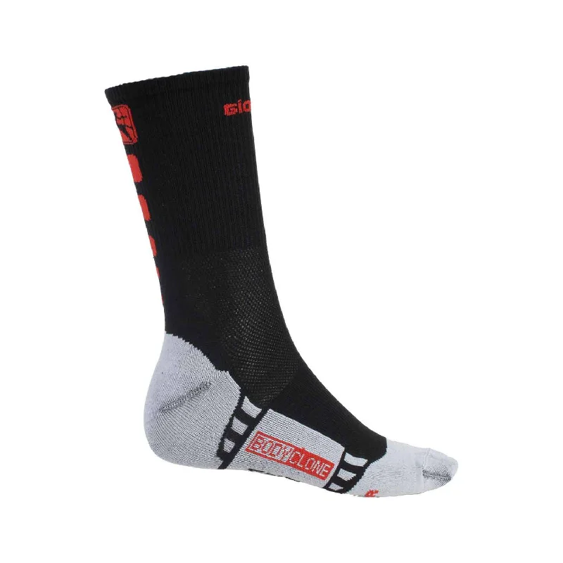 Bike shoes with adjustable weave-Giordana FR-C Tall Cuff Socks