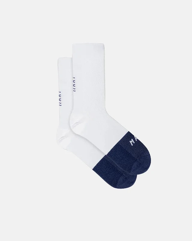 Cycling socks with adjustable fit-Division Sock - White