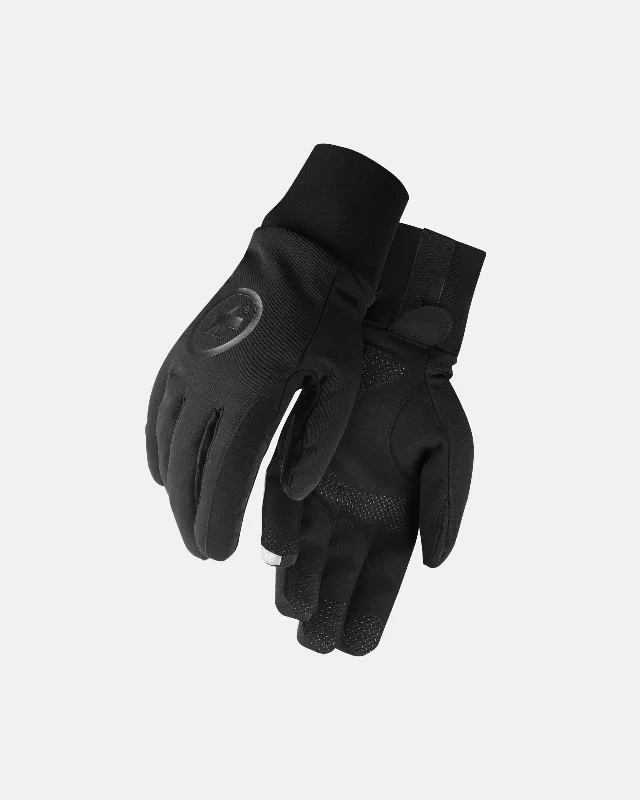 Bicycle jersey with adjustable shell-Ultraz Winter Gloves - Black