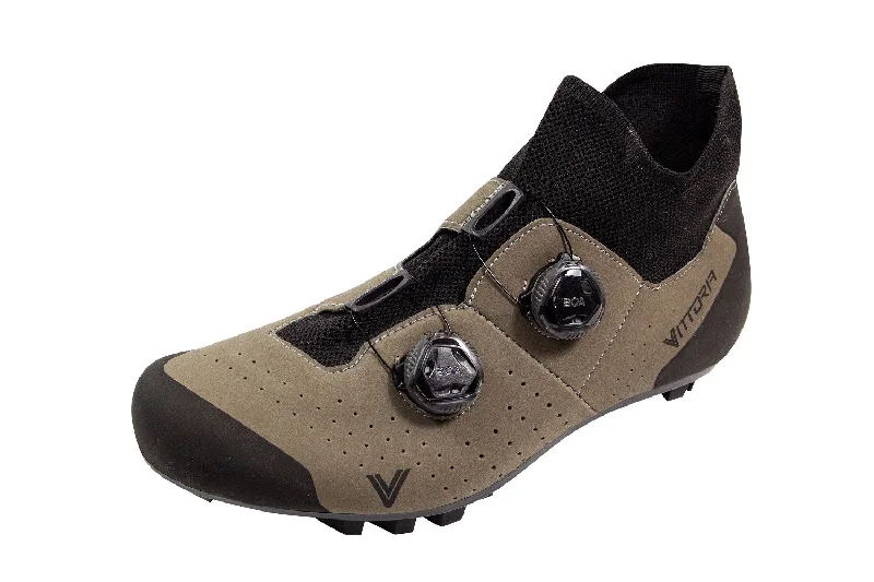 Bicycle socks with adjustable straps-Vittoria Sierra Gravel Cycling Shoes - Green