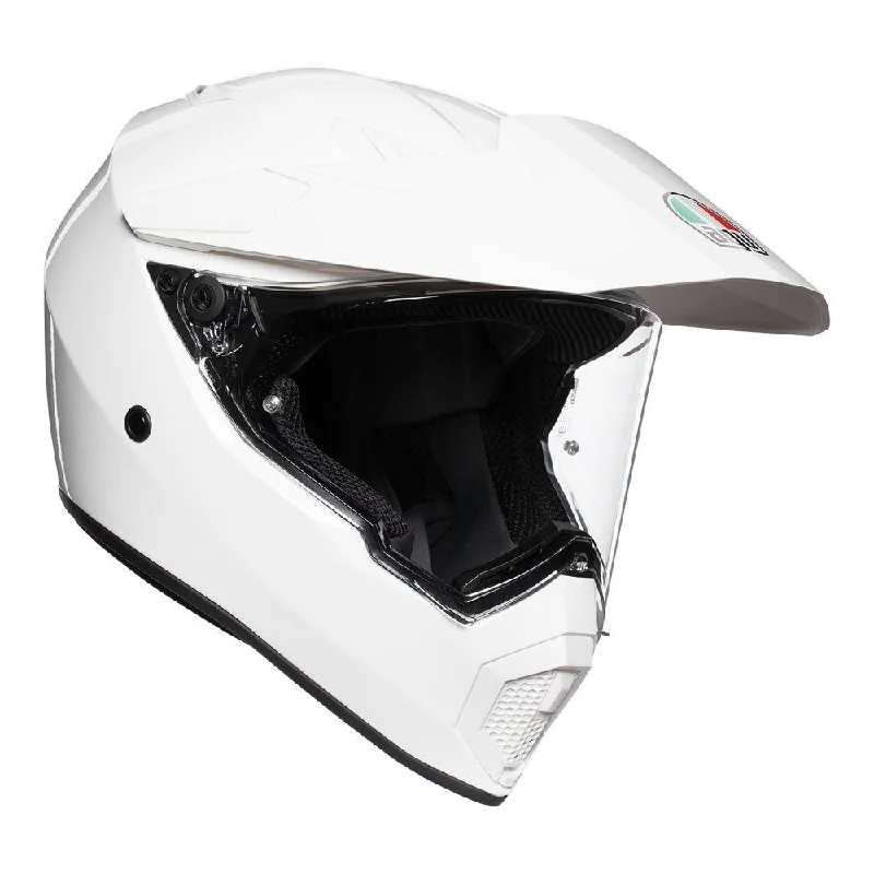 Bike shoes with adjustable weave-AGV AX9 HELMET - WHITE