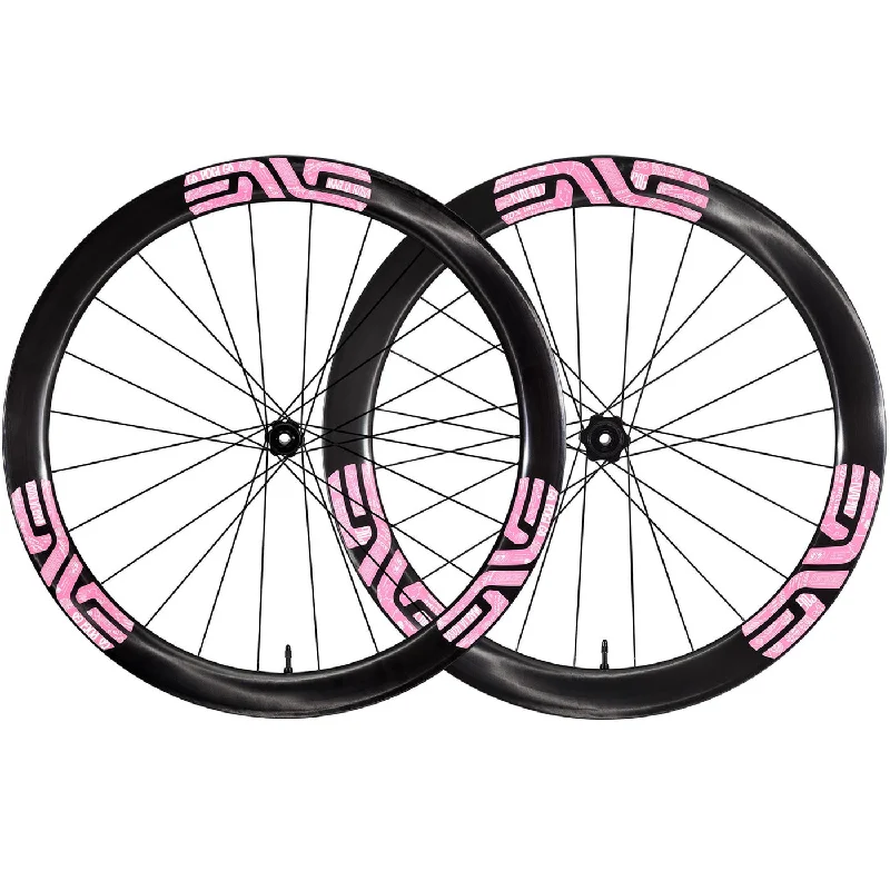 Bicycle jersey with adjustable design-Ruote Enve SES 4.5 LTD - Giro D'Italia Pogacar