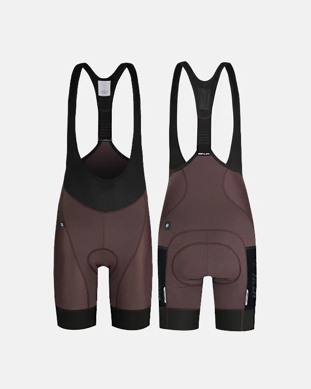 Cycling tights with adjustable padding-Women's Statement Bib Short - Cedar