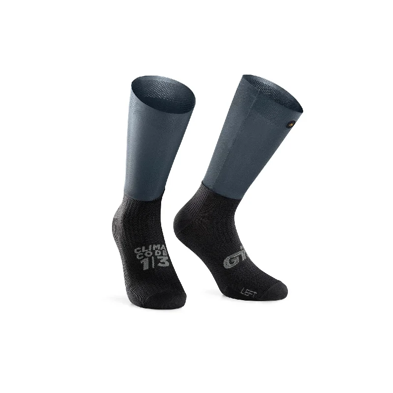 Bicycle socks with adjustable lining-Assos GTO Socks