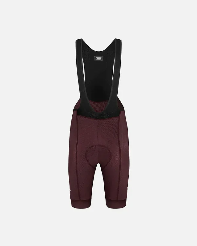 Cycling elbow pads with ergonomic fit-Essential Bib Short - Burgundy